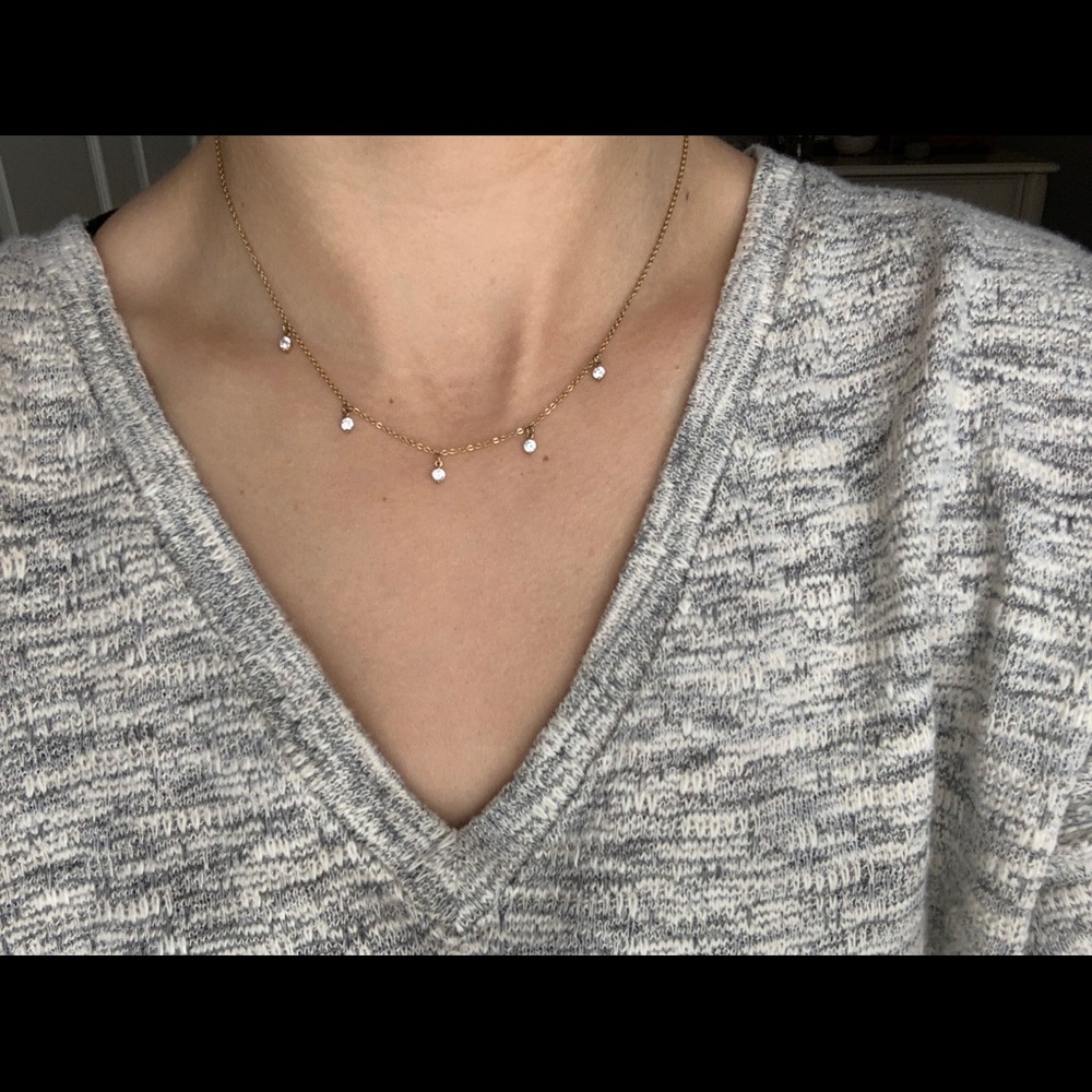 Gold necklace